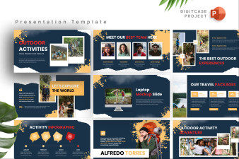 Fun Outdoor Activities PowerPoint Template